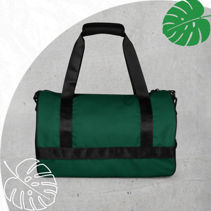 Green gym bag