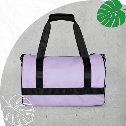 Lavender gym bag