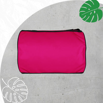 Fuchsia gym bag