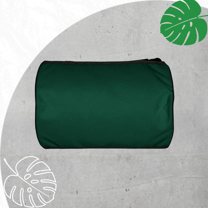 Green gym bag