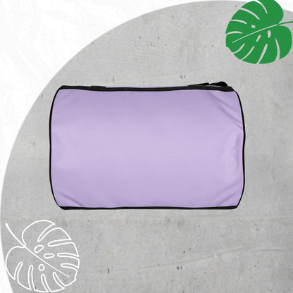 Lavender gym bag