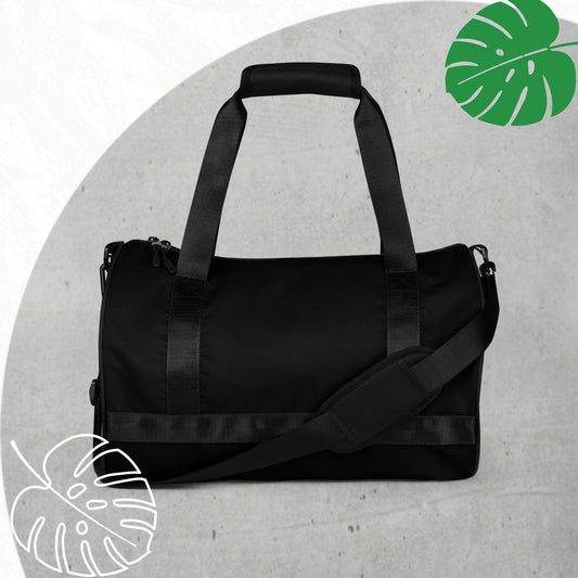 Black gym bag