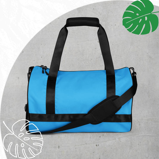 Blue (light) gym bag