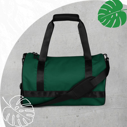 Green gym bag