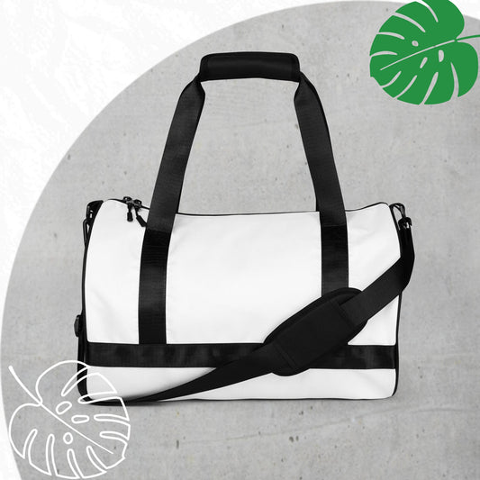 White gym bag