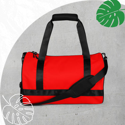 Red gym bag