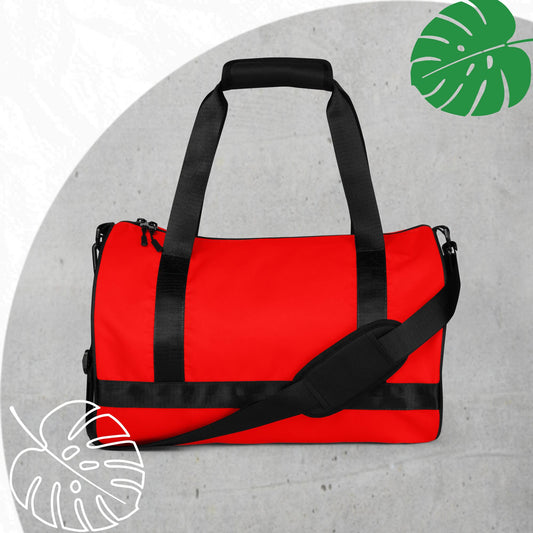 Red gym bag