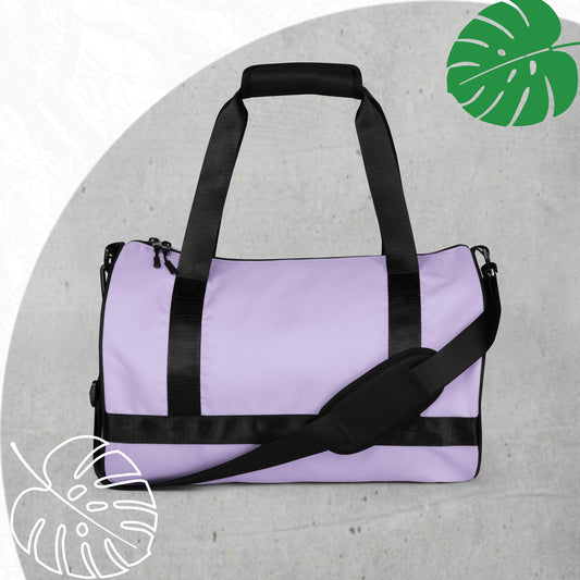 Lavender gym bag