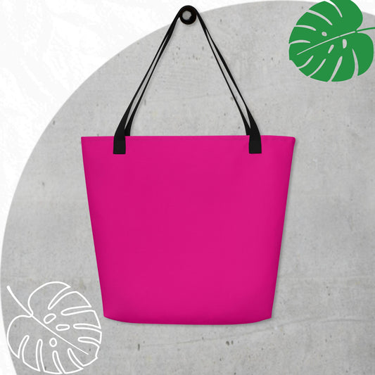 Fuchsia tote