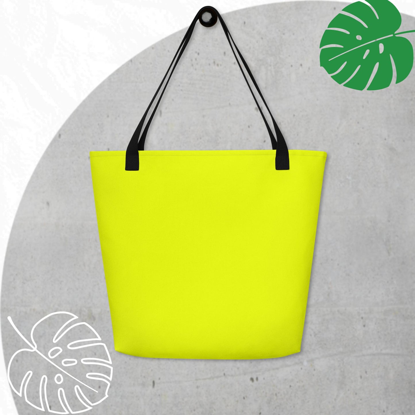 Yellow (neon) tote