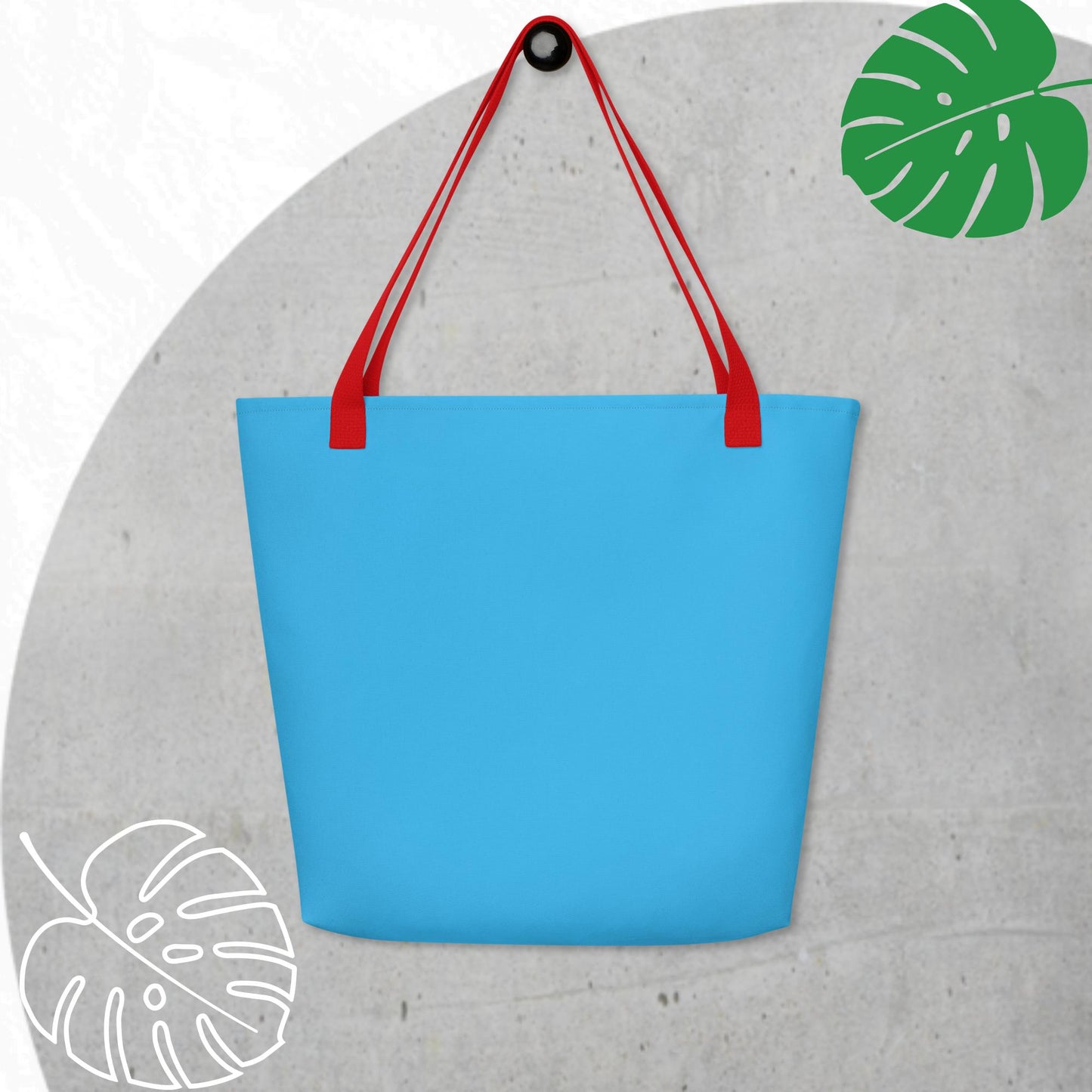 Blue (light) tote