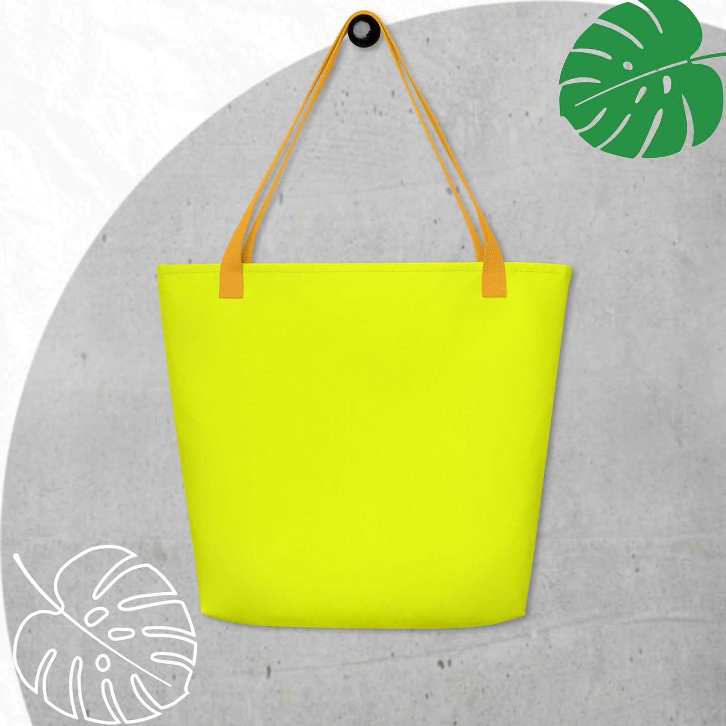 Yellow (neon) tote