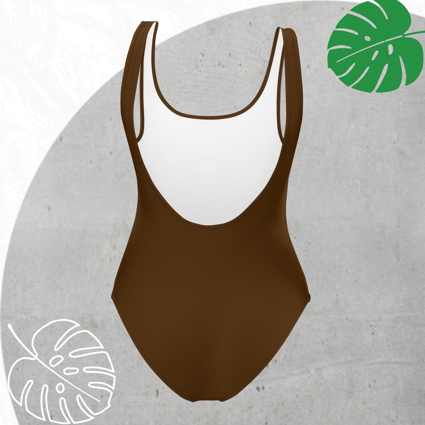 Brown Swimsuit