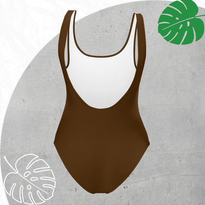 Brown Swimsuit