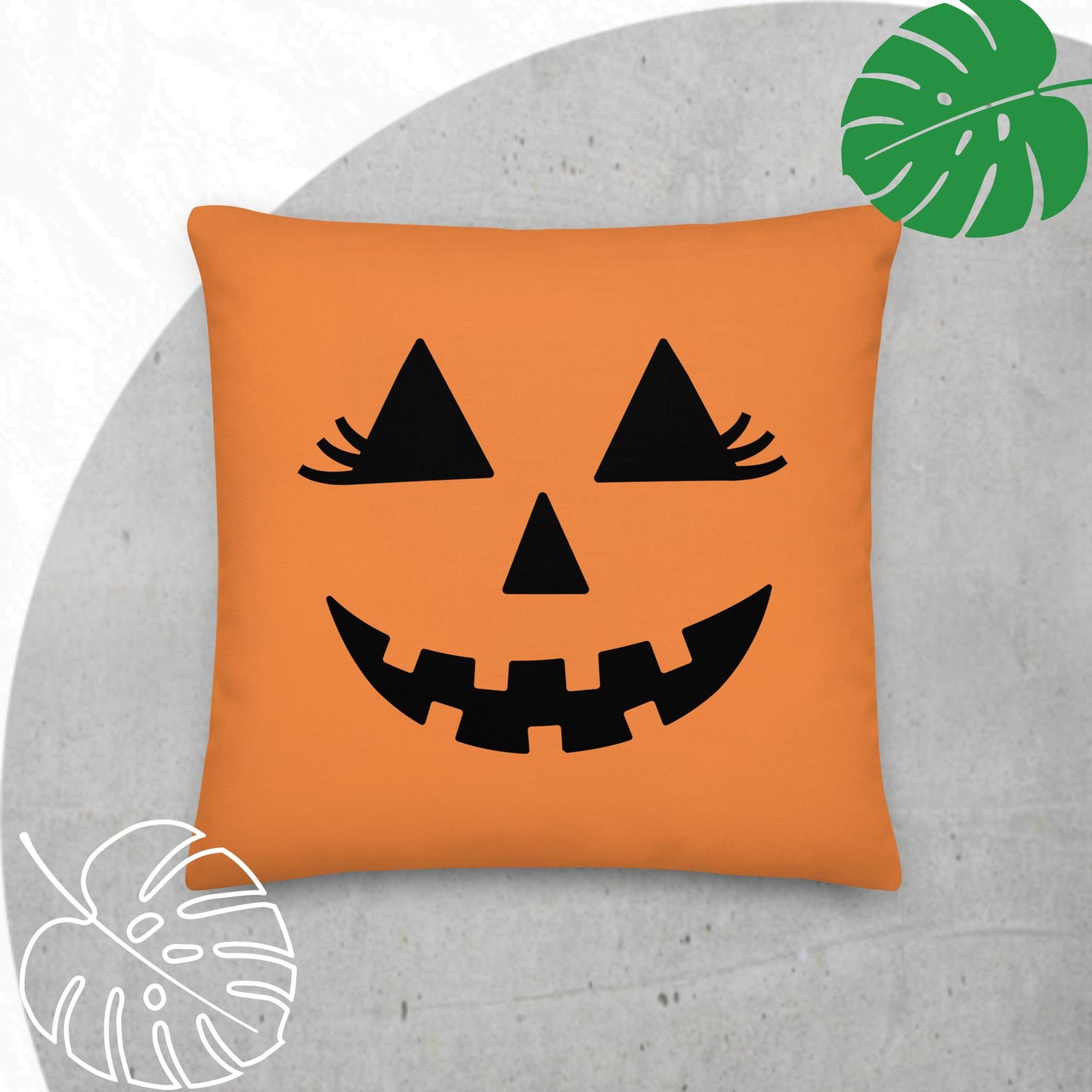 Jack-o- reversible Pillow