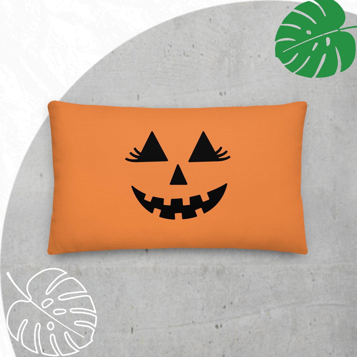 Jack-o- reversible Pillow