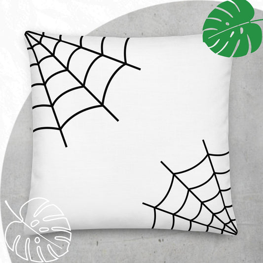 Spider web Pillow