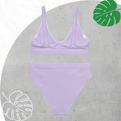 Lavender high-waisted Set