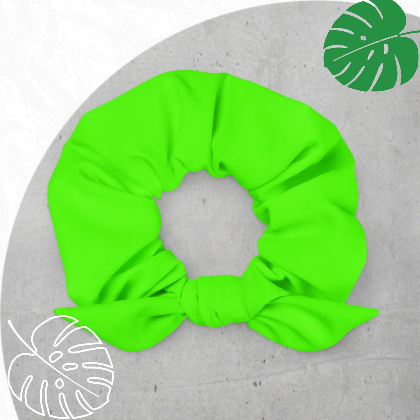 Green (neon) Scrunchie