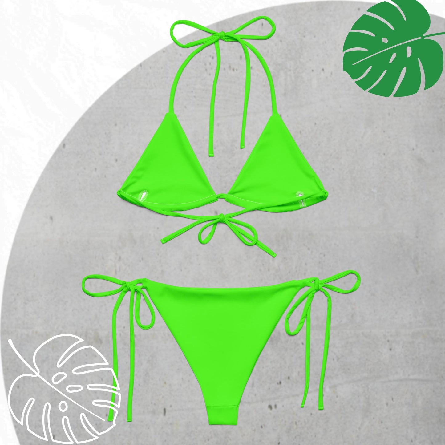 Green (neon) Bikini Set