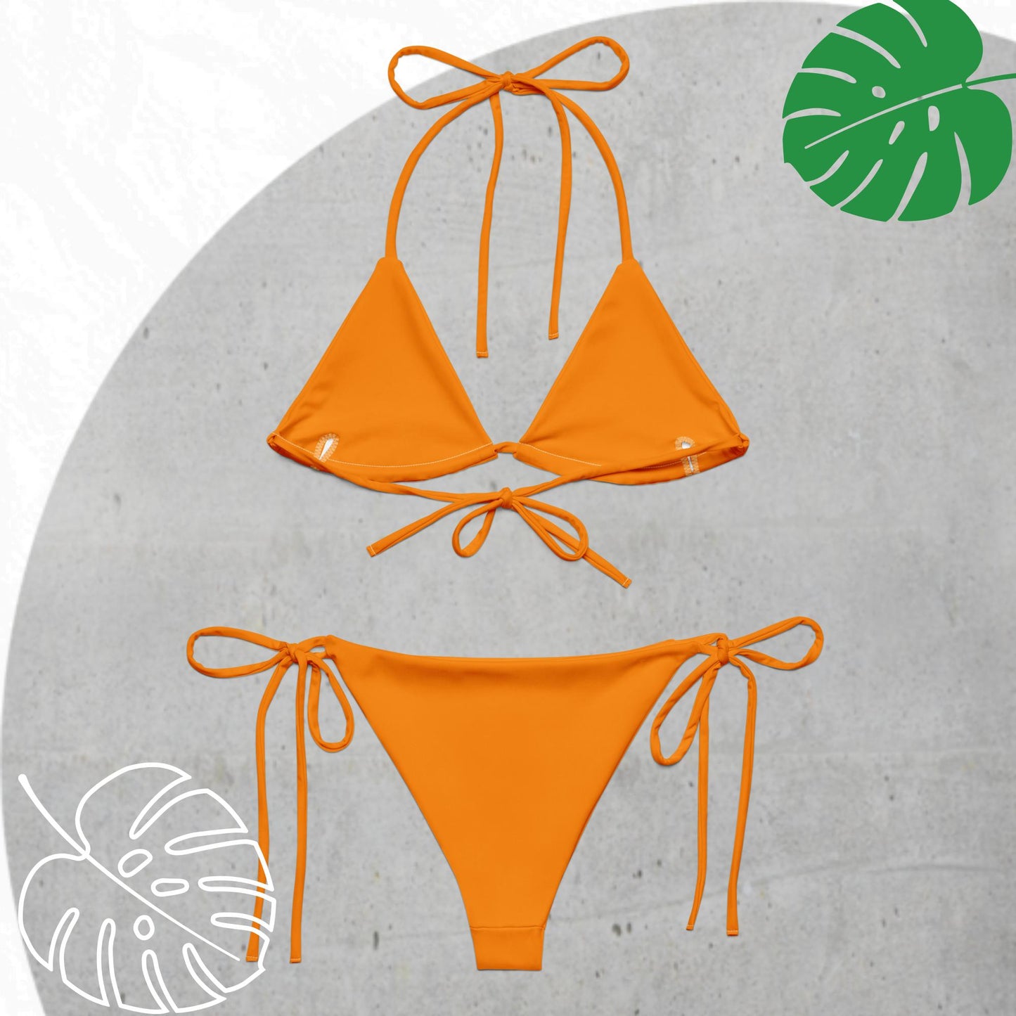 Orange Bikini Set