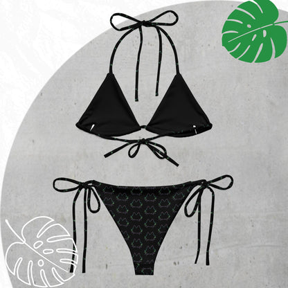 Black NeonKat bikini set