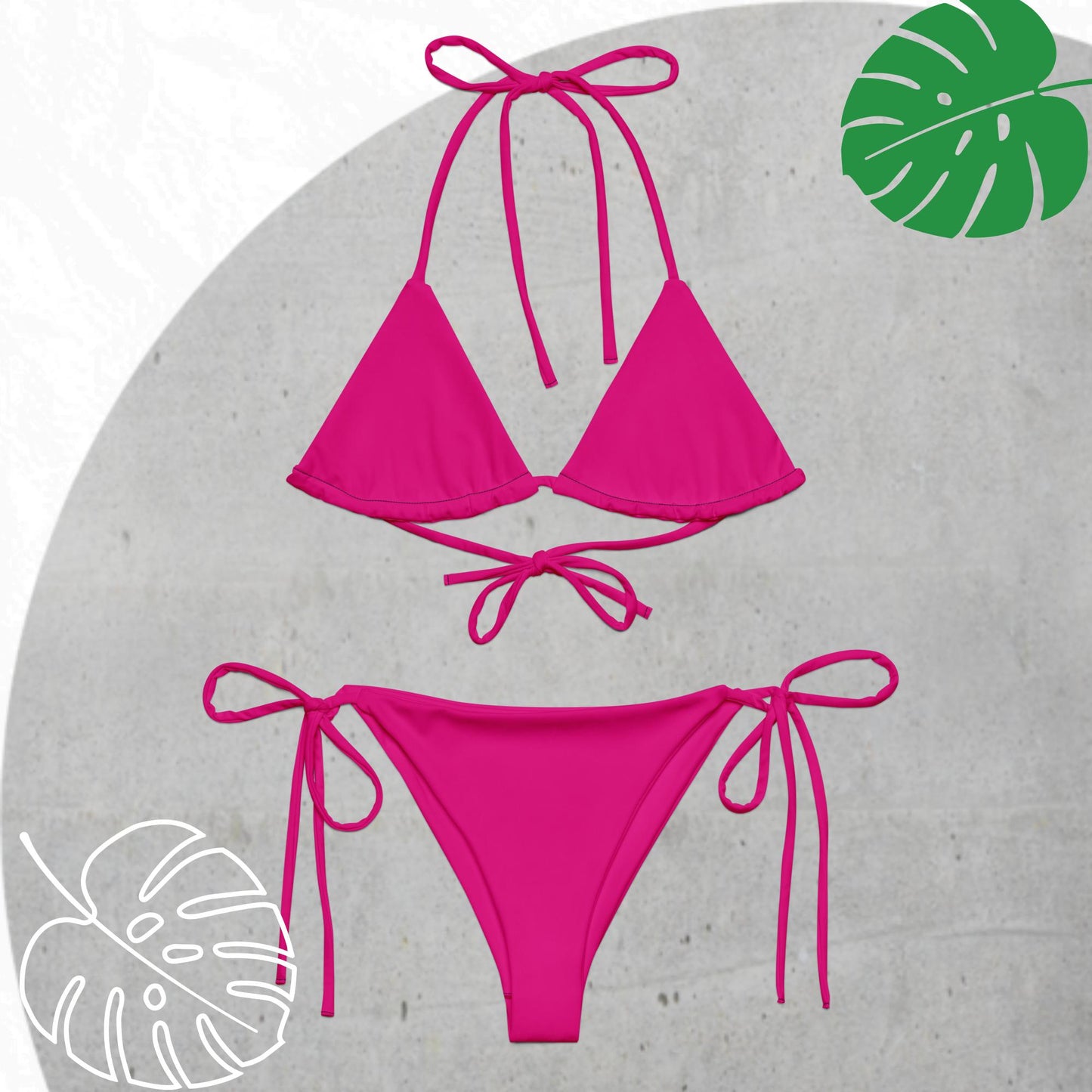 Fuchsia Bikini Set