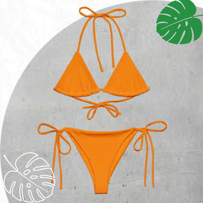 Orange Bikini Set