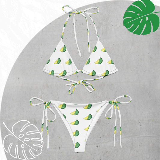 Lemon Lime Bikini Set