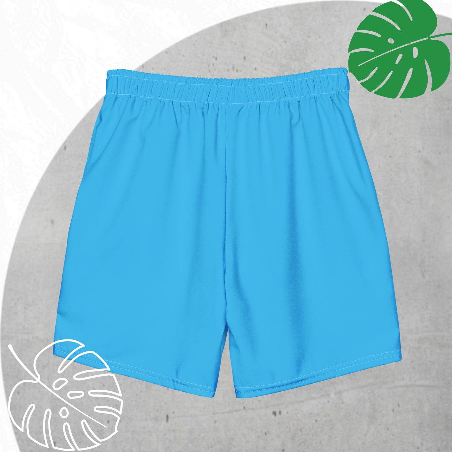 Blue (light) swim trunks