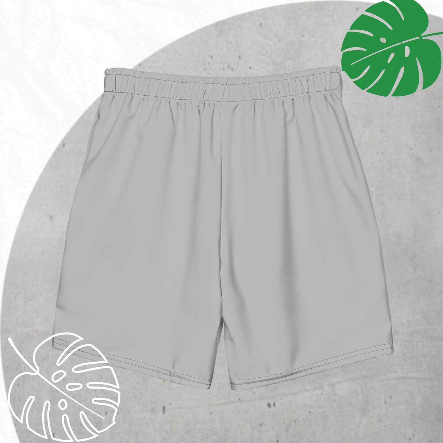 Gray swim trunks