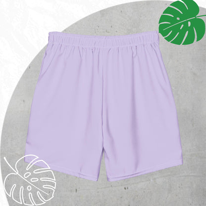 Lavender swim trunks