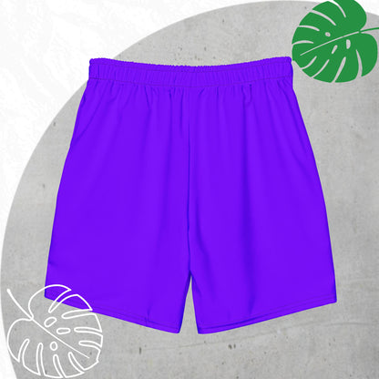 Purple swim trunks