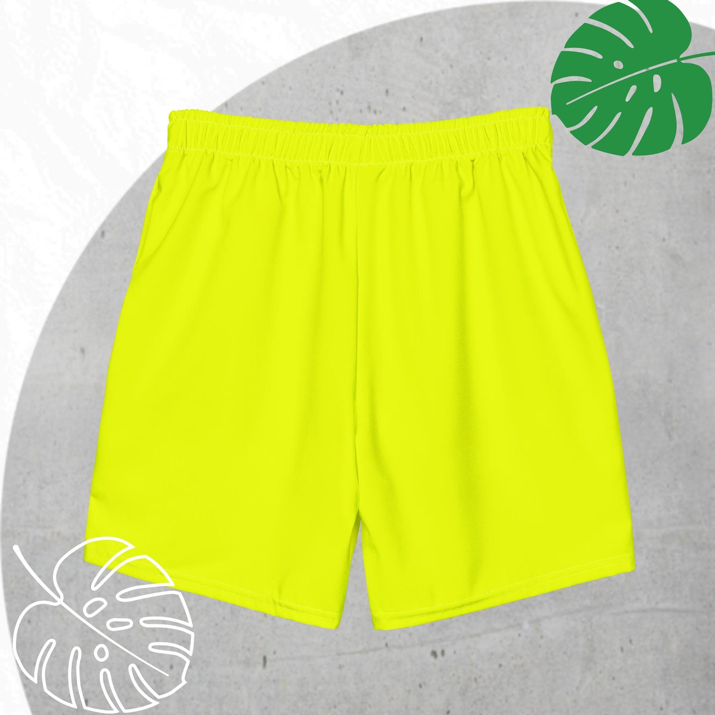 Yellow (neon) swim trunks