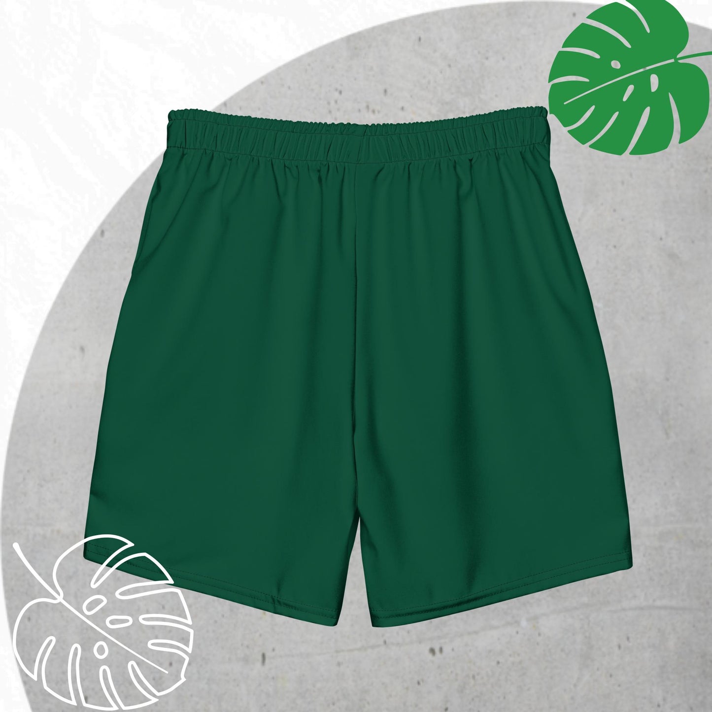 Green swim trunks