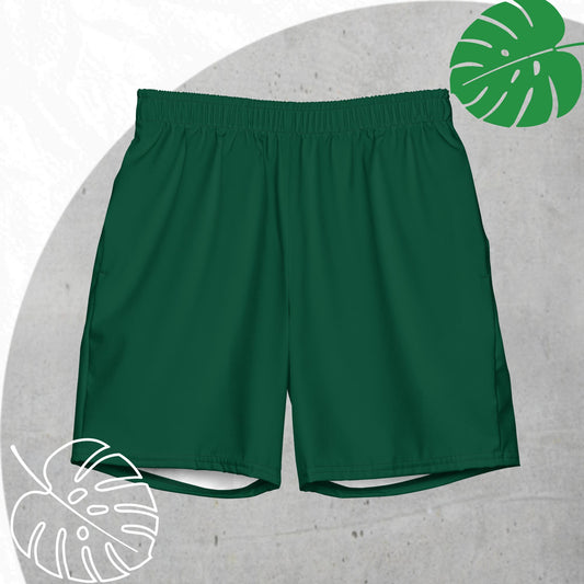 Green swim trunks