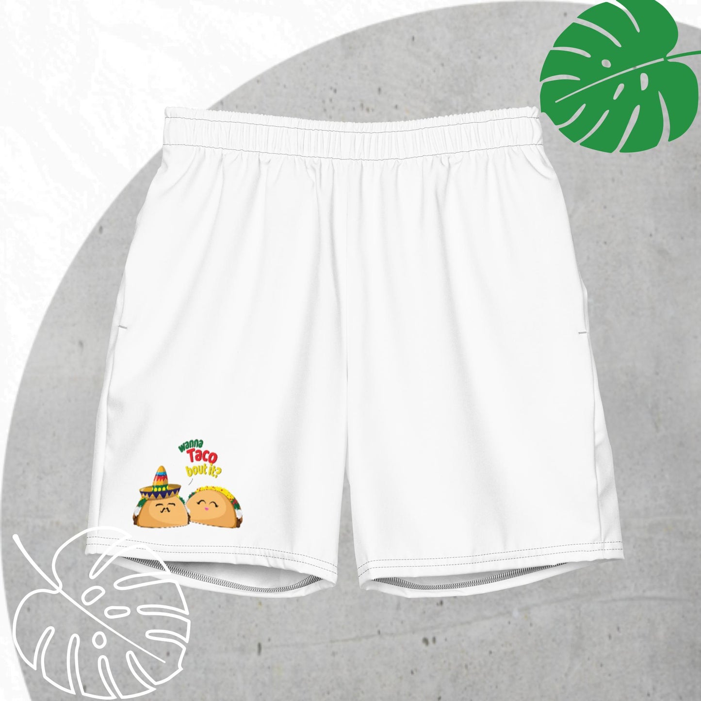 Taco swim trunks