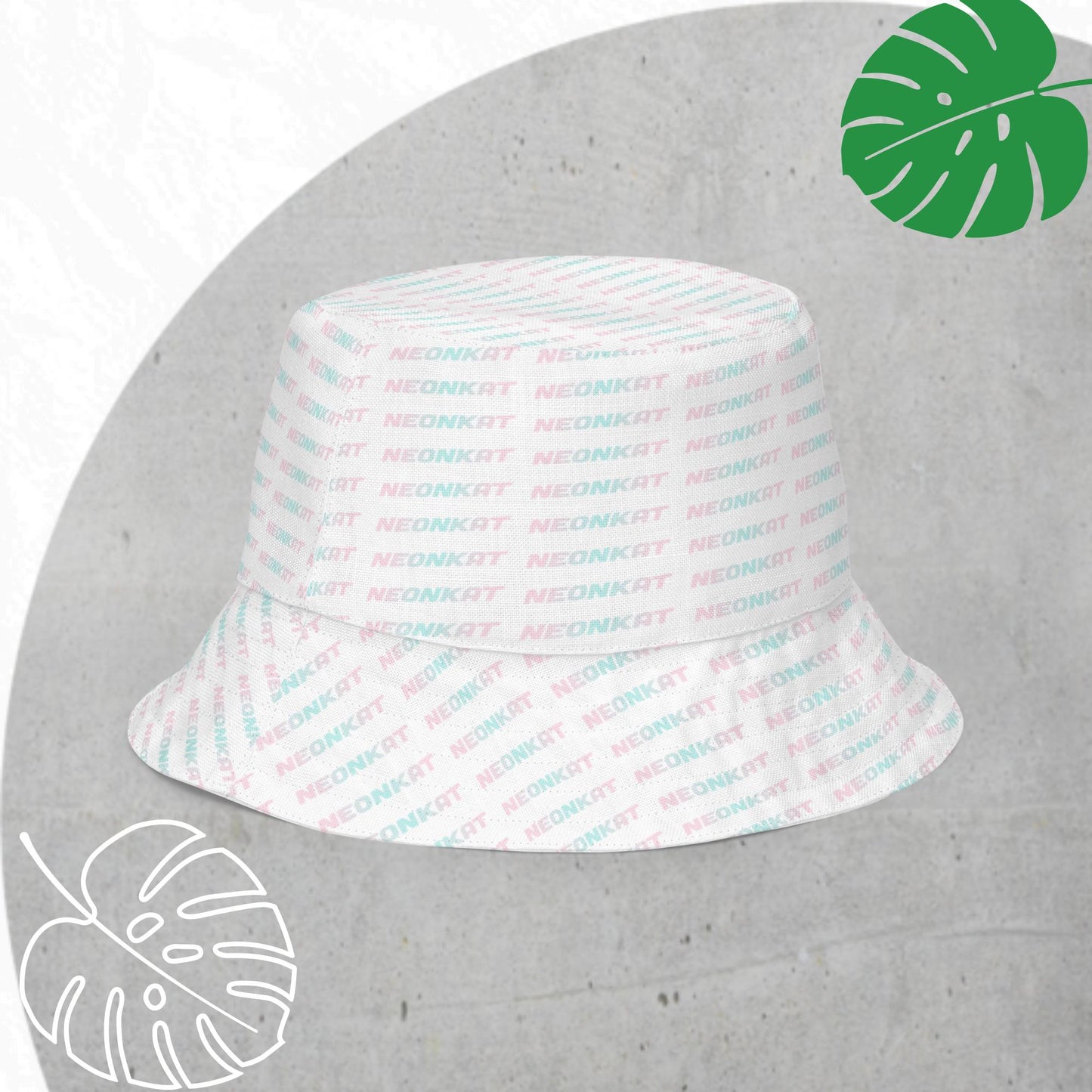 NeonKat Reversible bucket hat