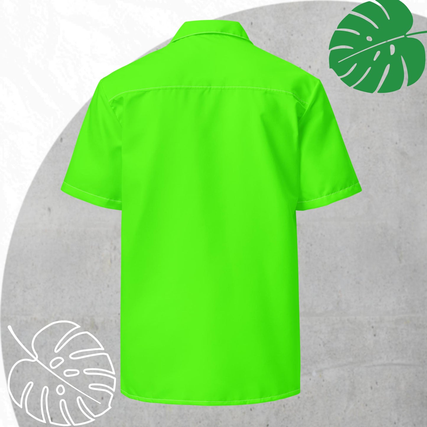 Green (neon) button shirt