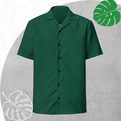 Green button shirt