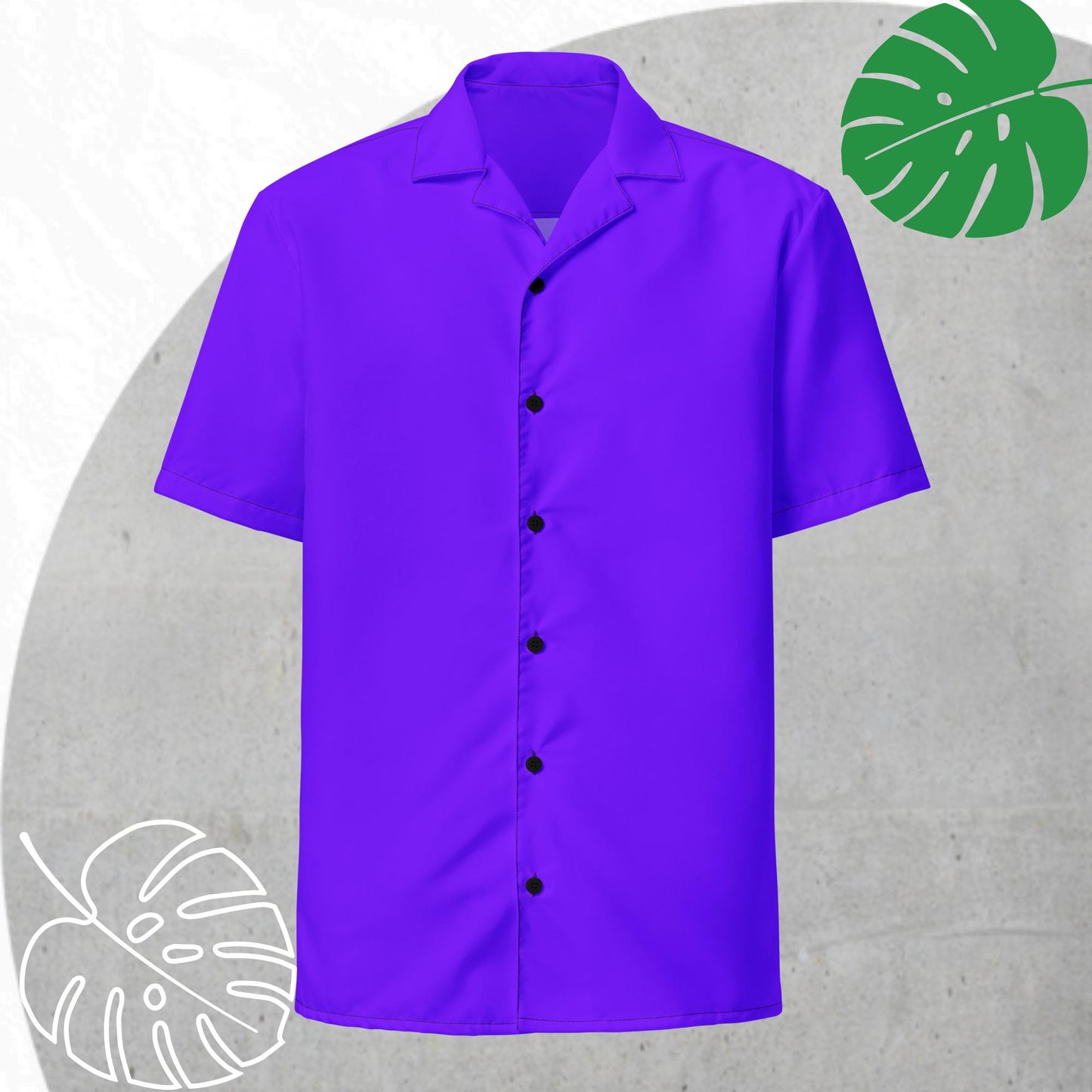 Purple button shirt