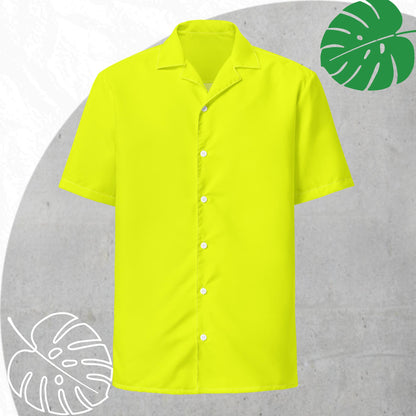 Yellow (neon) button shirt