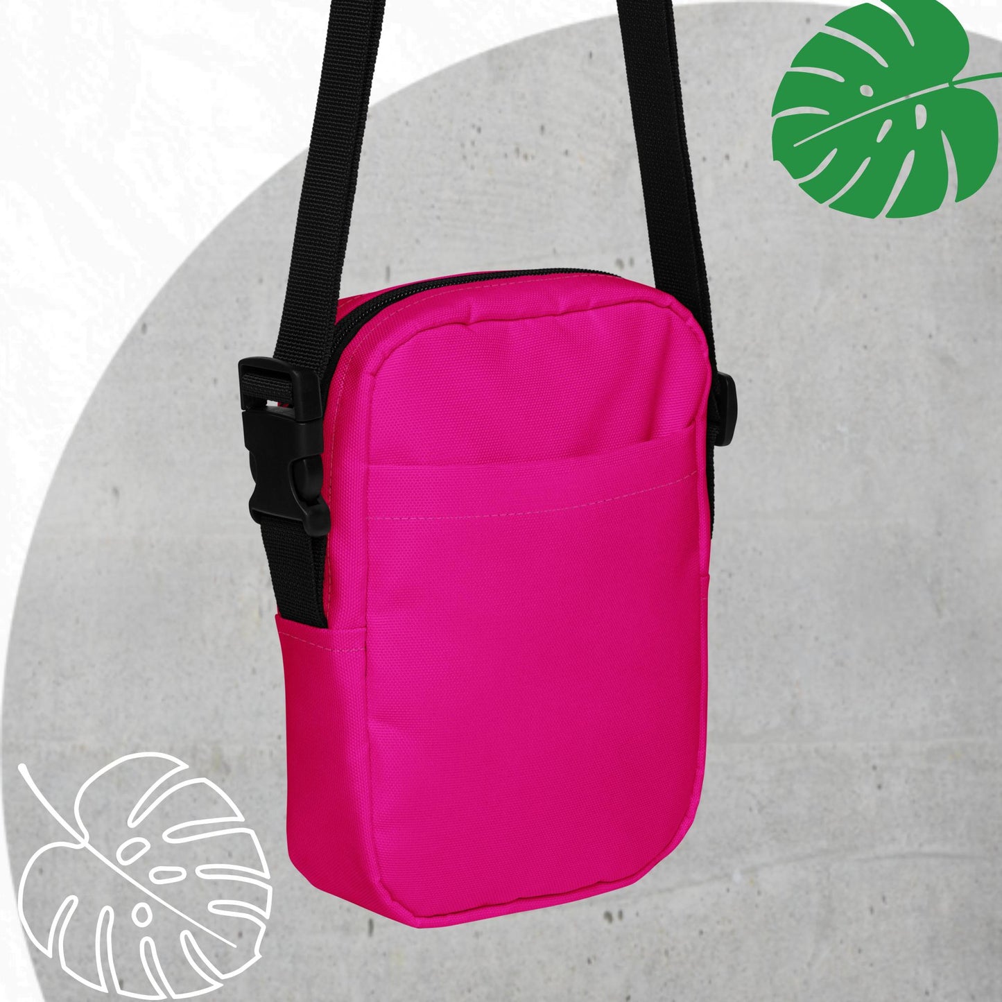 Fuchsia crossbody