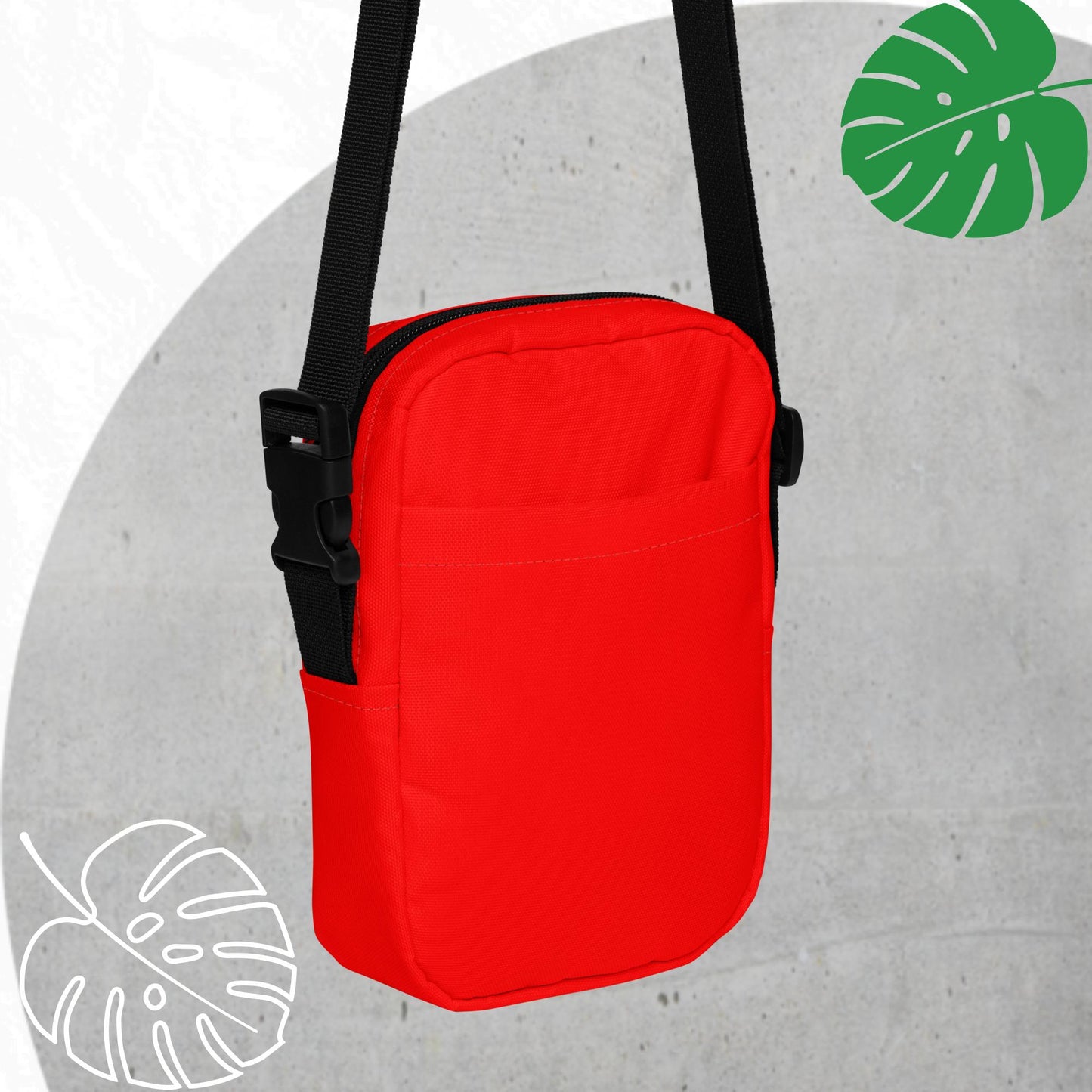 Red crossbody