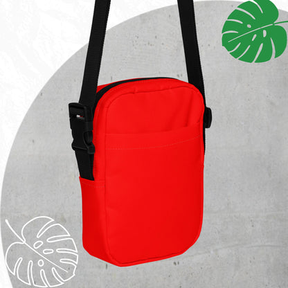 Red crossbody