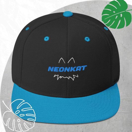 NeonKat Snapback hat