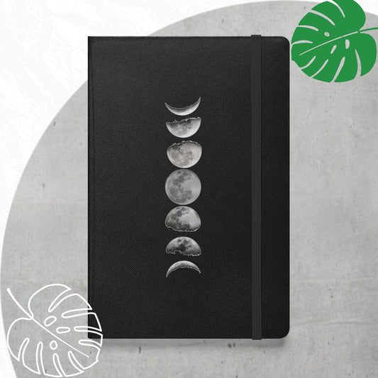 Moon phases notebook