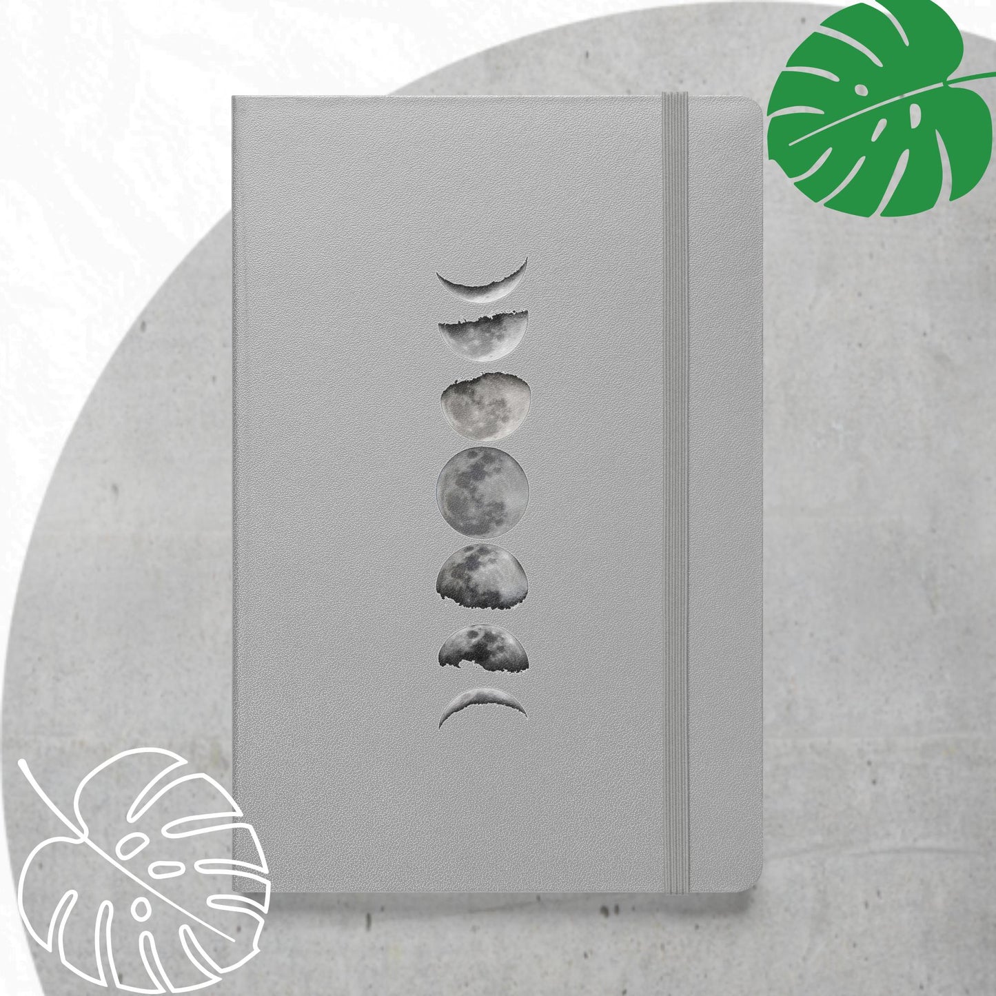 Moon phases notebook