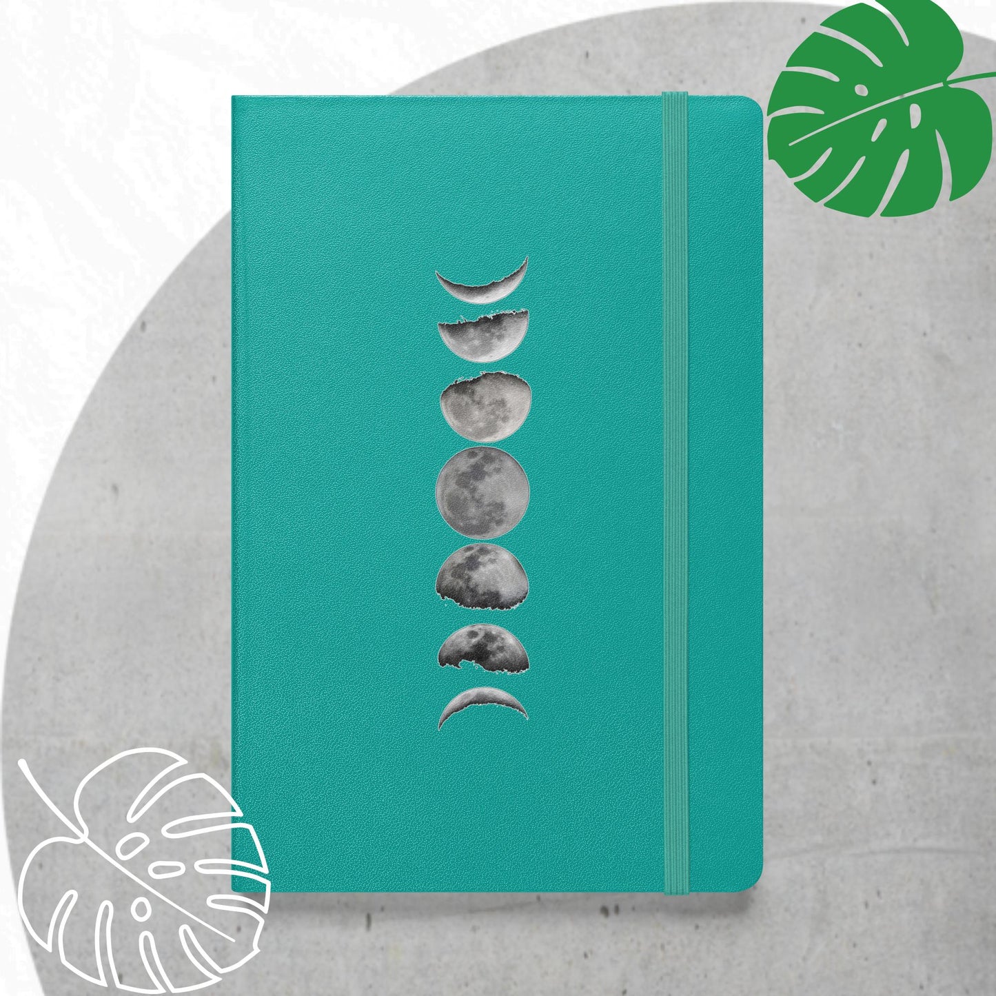 Moon phases notebook