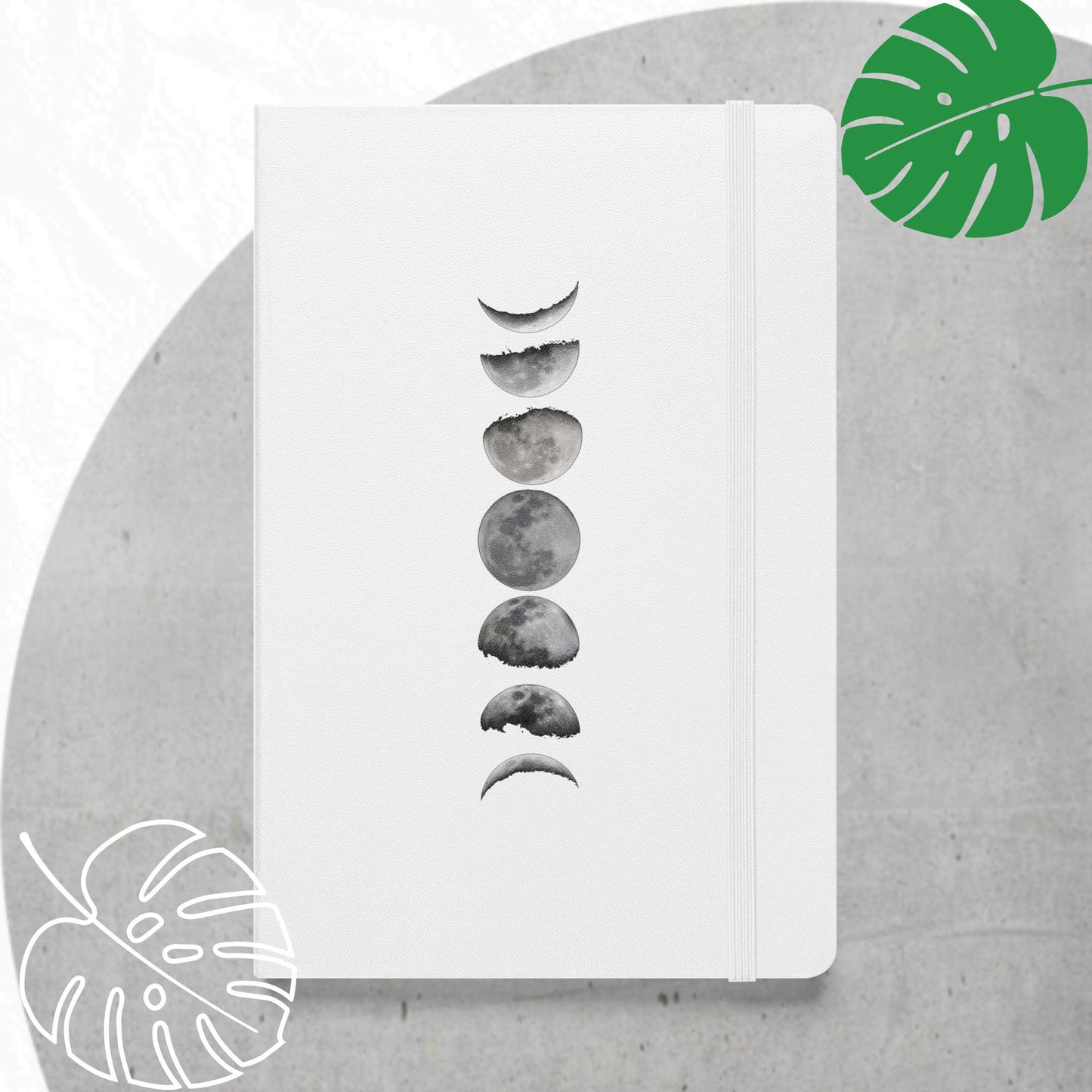 Moon phases notebook